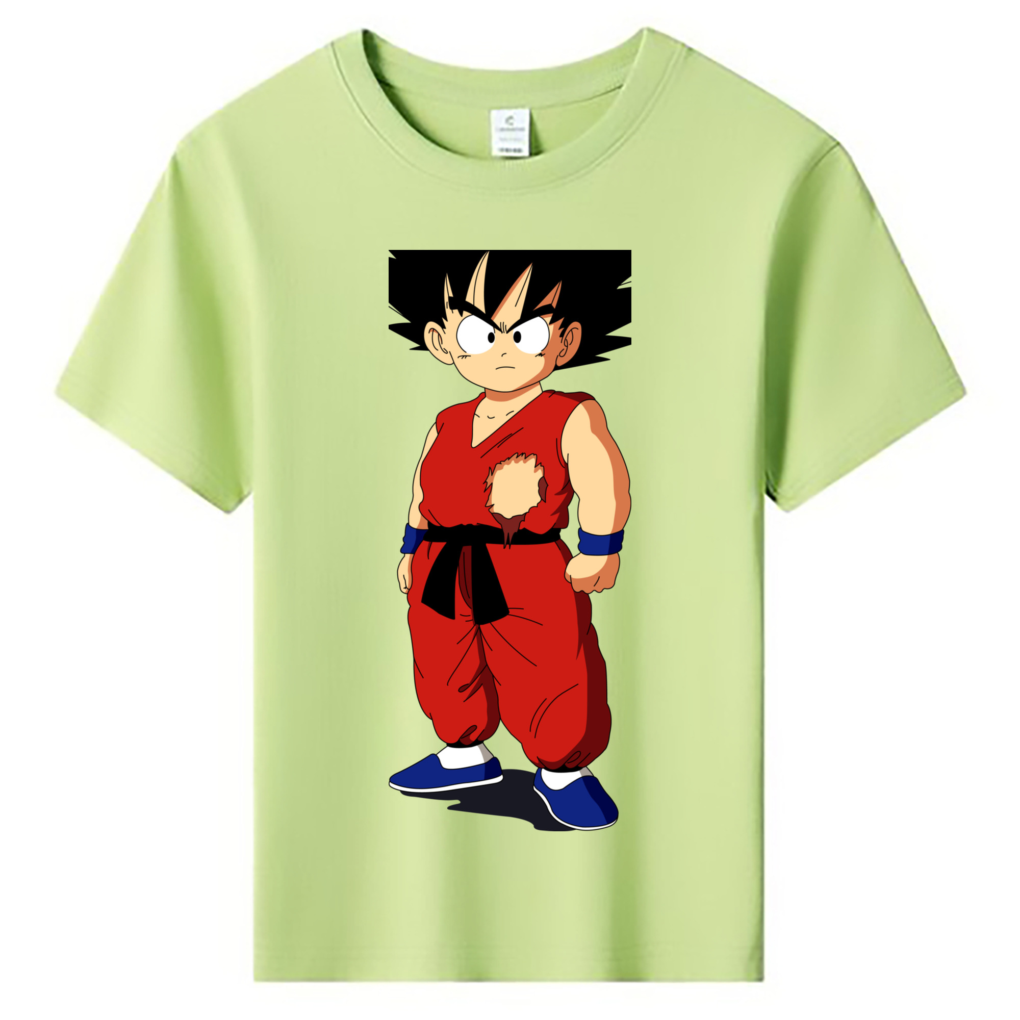 （画像用） ドラゴンボール 孫悟空（そん ごくう）Son Goku カカロット DRAGON BALL Kakarotto 綿100％キッズTシャツ（フロントプリント）